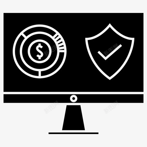 金融数据保护计算机安全svg_新图网 https://ixintu.com 金融 数据 保护 保护金 计算机 安全