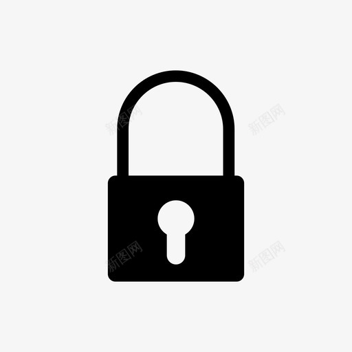 锁保护安全svg_新图网 https://ixintu.com 安全 保护 安全标准 图标