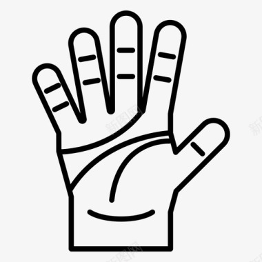 手肢体语言手指图标