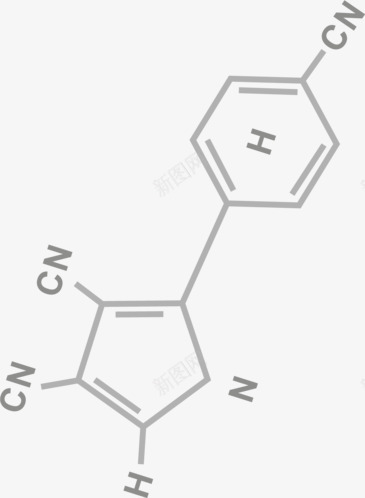 分子链png免抠素材_新图网 https://ixintu.com 分子