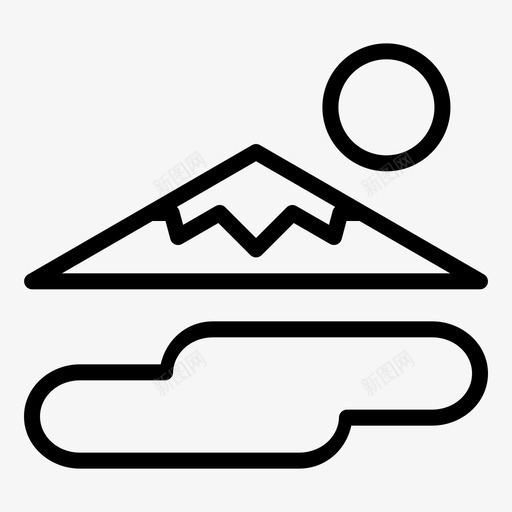 富士山景点日本svg_新图网 https://ixintu.com 富士山 景点 日本 游客 旅游景点