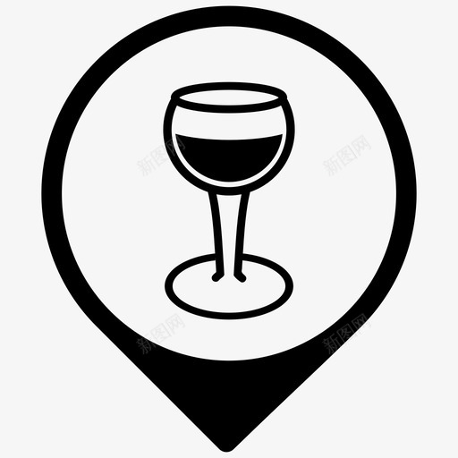 葡萄酒区别针位置svg_新图网 https://ixintu.com 别针 葡萄酒区 位置 地图 类型