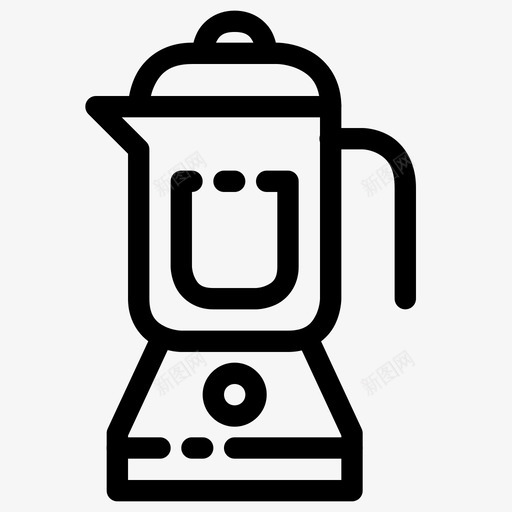 搅拌机烹饪榨汁机svg_新图网 https://ixintu.com 搅拌机 烹饪 榨汁机 厨房 厨具