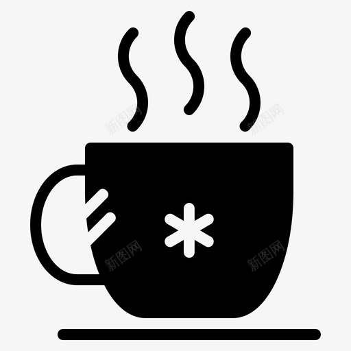 冰咖啡杯子饮料svg_新图网 https://ixintu.com 咖啡 冬天 咖啡杯 杯子 饮料 天和 下雪