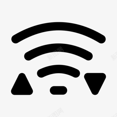 wifi数据开启互联网信号图标