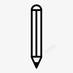 铅笔组成的符号图铅笔画纸高清图片