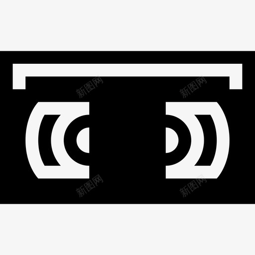 录像机盒式磁带录音机svg_新图网 https://ixintu.com 录像机 磁带 盒式 录音机 黑匣子