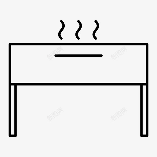 烤架烤肉烧烤svg_新图网 https://ixintu.com 烤肉 烤架 烧烤 烹饪 工具