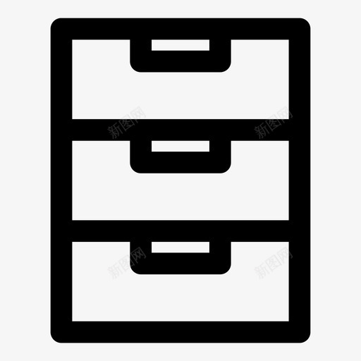 抽屉橱柜文件svg_新图网 https://ixintu.com 抽屉 橱柜 文件 家具 储藏室 超棒 粗体