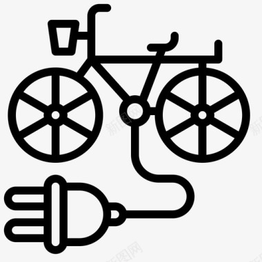 电动自行车环保第二卷图标