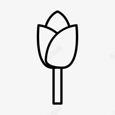 郁金香农业花卉图标