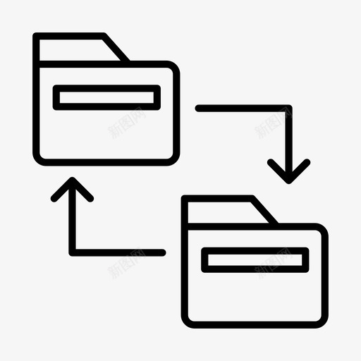 文件夹交换计算机因特网svg_新图网 https://ixintu.com 文件夹 交换 计算机 因特网 技术