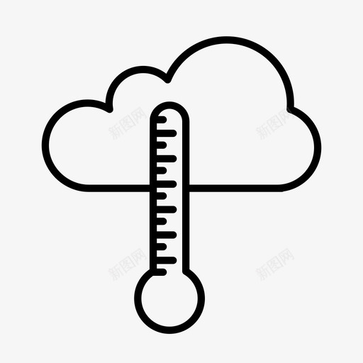 季风温度气候雨云svg_新图网 https://ixintu.com 季风 温度 气候 雨云 天气状况 天气预报 线图 图标