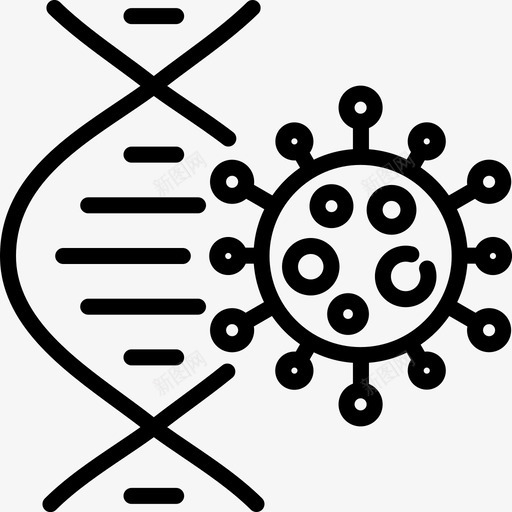 显微镜生物技术dnasvg_新图网 https://ixintu.com 显微镜 生物 技术科学 病毒 结构 细胞 疫苗 实验室