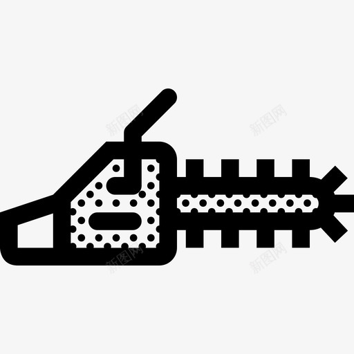 链锯切割电动svg_新图网 https://ixintu.com 链锯 切割 电动工具 圆点