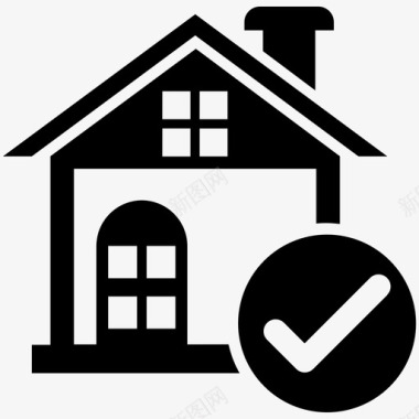 住房贷款批准接受协议图标