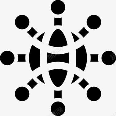 internet连接层次结构图标