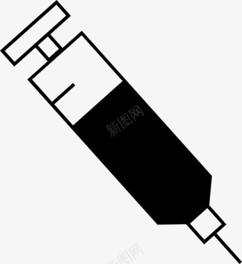 注射器针剂药品图标