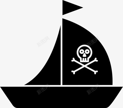 海盗船古董护卫舰svg_新图网 https://ixintu.com 海盗船 古董 护卫舰 航运 运输