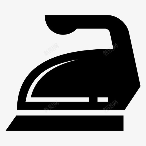 熨斗衣服电器svg_新图网 https://ixintu.com 熨斗 衣服 电器 熨烫