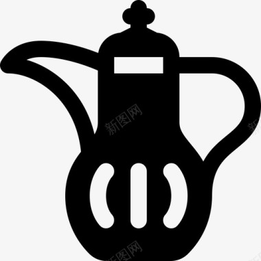 茶壶阿拉伯咖啡壶图标