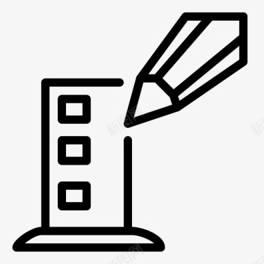 建筑设计施工绘图图标