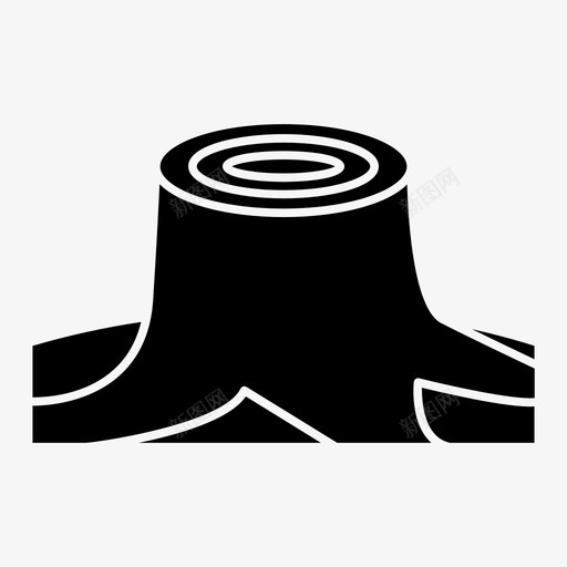 砍伐树木农业花园svg_新图网 https://ixintu.com 砍伐 树木 农业 花园 园艺 树干
