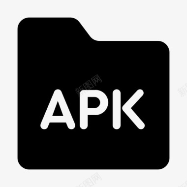 文件夹apk文档扩展名图标
