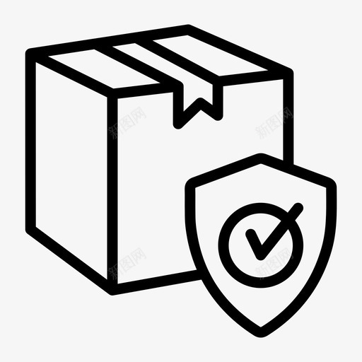 货物货物安全易碎包裹svg_新图网 https://ixintu.com 货物 安全 易碎 包裹 包装 保护 保险