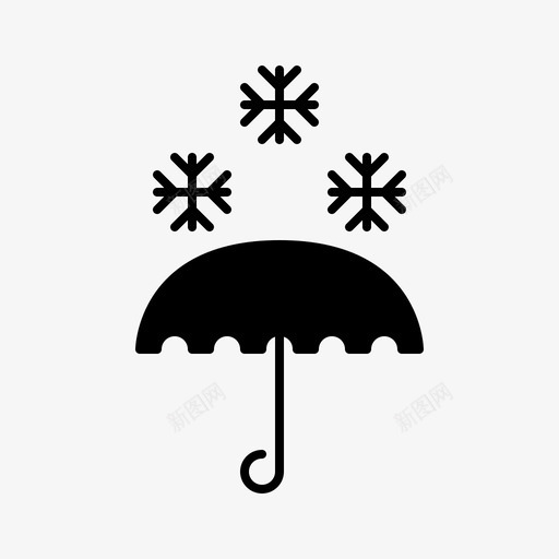 寒冷季节降雪svg_新图网 https://ixintu.com 季节 寒冷 降雪 雨伞 天气 雕文