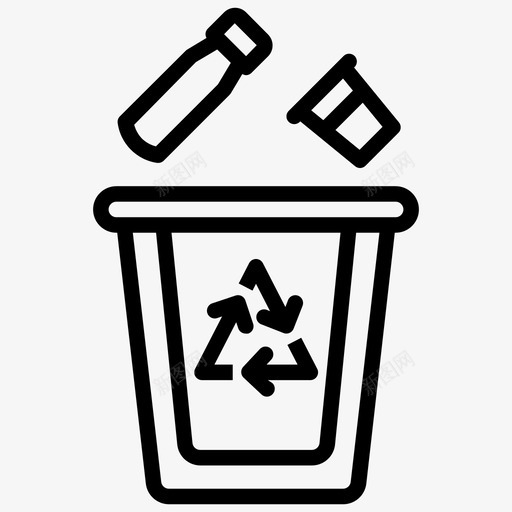 回收回收站拯救svg_新图网 https://ixintu.com 回收 回收站 拯救 世界 生态 第二