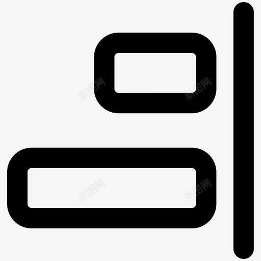 水平对齐对象编辑工具svg_新图网 https://ixintu.com 水平 对齐 对象 编辑 工具