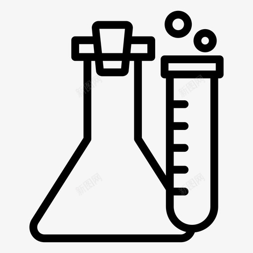医学实验室烧瓶实验室svg_新图网 https://ixintu.com 实验室 医学 烧瓶 试管