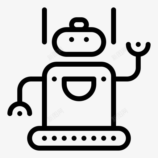 机器人半机械人机器svg_新图网 https://ixintu.com 机器人 机械 人机 机器 技术