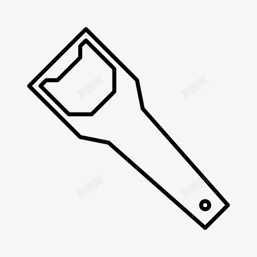 开瓶器罐头烹饪工具svg_新图网 https://ixintu.com 开瓶器 罐头 烹饪 工具