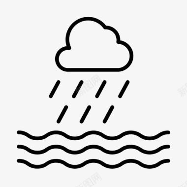 雨和浮气候温度图标