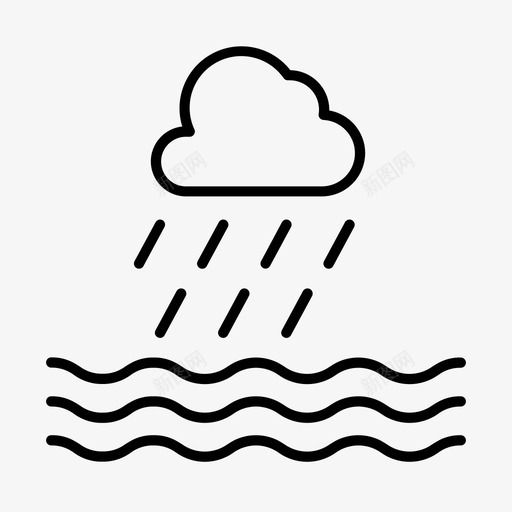 雨和浮气候温度svg_新图网 https://ixintu.com 浮雨 气候 温度 天气