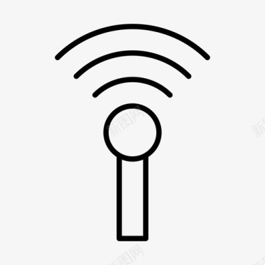 wifi信号计算机互联网图标