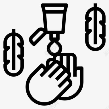 洗手液护理皮肤图标