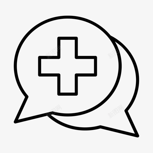 医疗谈话医疗保健医院svg_新图网 https://ixintu.com 医疗 谈话 医疗保健 医院