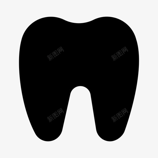 牙齿牙科牙医svg_新图网 https://ixintu.com 牙齿 牙科 牙医 疼痛 医疗 包基本 基本 黑色 填充