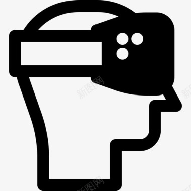 游戏娱乐虚拟现实图标