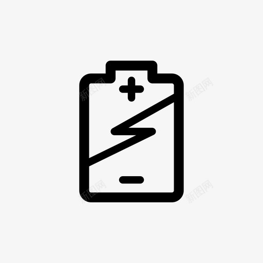 电池充电充电器svg_新图网 https://ixintu.com 电池 充电 充电器 能源 燃料 电力 电子
