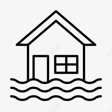 浮屋气候温度图标