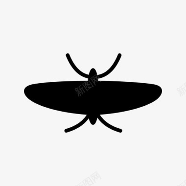 蛾动物昆虫图标
