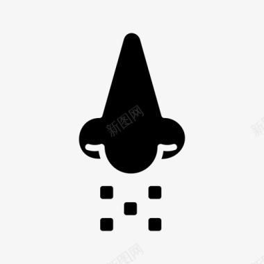 鼻子过敏保健图标