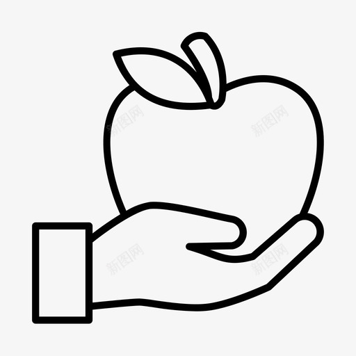种植和手苹果农业svg_新图网 https://ixintu.com 种植 农业 花园 苹果 园艺