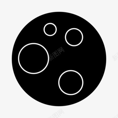 冥王星天文学星系图标