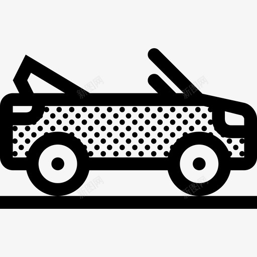 敞篷车汽车豪华车svg_新图网 https://ixintu.com 敞篷车 汽车 豪华 交通工具 车辆