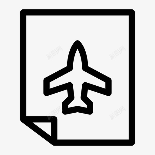 移民文件航班护照svg_新图网 https://ixintu.com 移民 文件 航班 护照 飞机 管理 界面